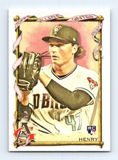 #59 2023 Topps Allen & Ginter } Tommy Henry RC Arizona Diamondbacks