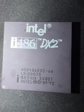 intel I486 DX2 66 Mhz nicht getestet aber gut erhalten