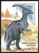 Somalie 1997 BF oblitéré Faune préhistorique (AQ72)