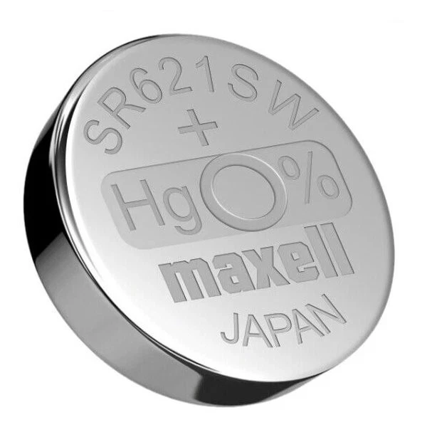 Baterías de reloj Maxell 364 SR621SW óxido de plata 5x 10x 25x 50x 100x Foto 3 de 4