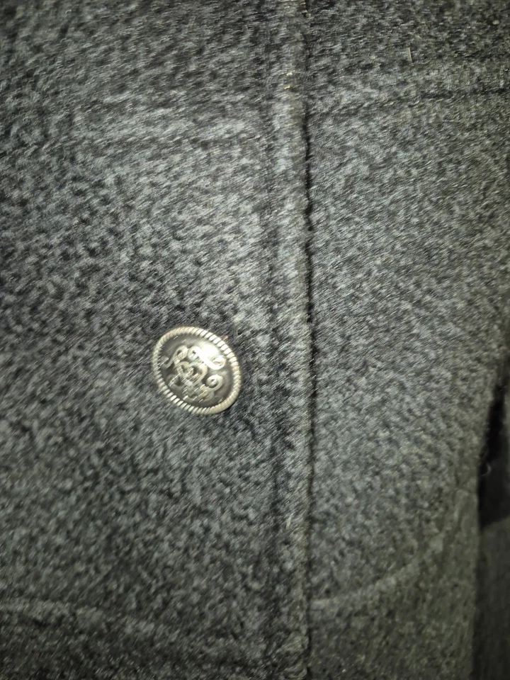 Jessica Simpson Chaquetón Negro Lana Talla Grande 3X Mujer  Foto 4 de 4