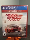 Need for Speed Payback - Sony PlayStation 4  BRAND NEW - SEALED