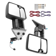 Rear View Mirror For Cadillac Escaladegmc Yukon 2003-2006 Heated Black Rear View Mirror For Cadillac Escaladegmc Yukon 2003-2006 Heated Black