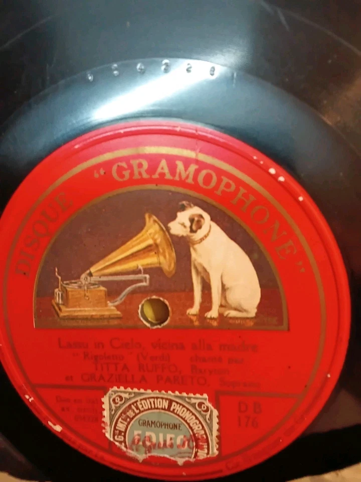 Lot 14 disques 78 tours – La Voix de Son Maître / Gramophone / Odeon – Classique - Photo 4/4