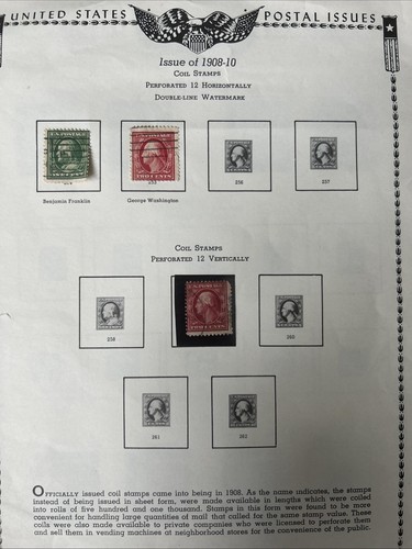 Issue of 1908-10 Stamps United States Postage | eBay