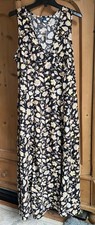 NWT Old Navy Fit & Flare Floral Maxi Dress Large Retail $49.99
