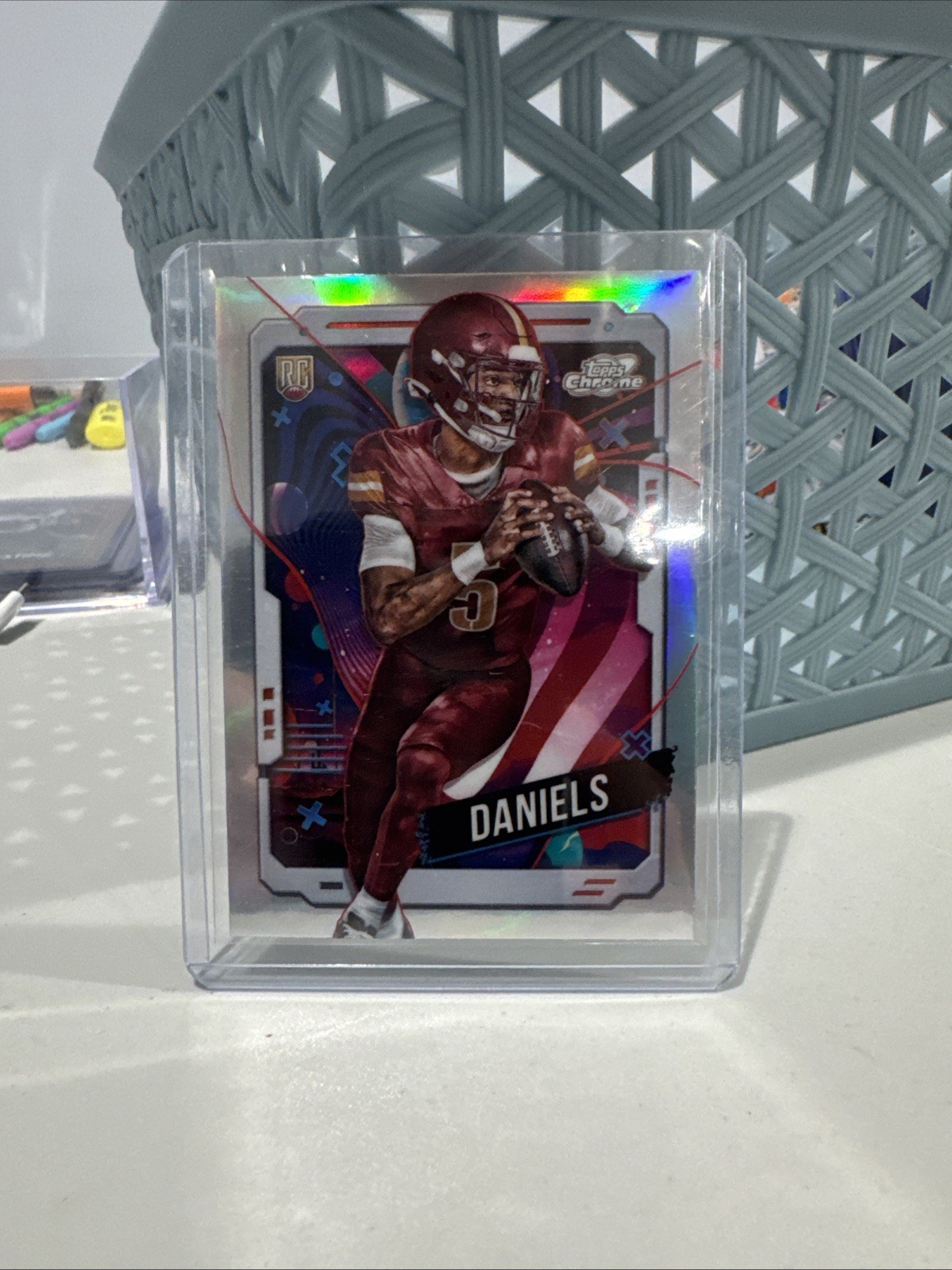 2024 Topps Cosmic Chrome - Rookies Jayden Daniels #196 Refractor (RC)