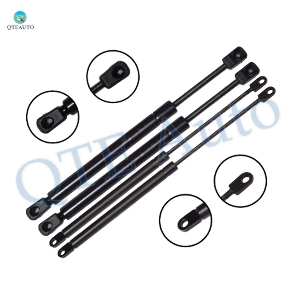 Juego de 4 soportes de elevación de tapa de maletero delantero-trasero para BMW 318I Base Sedán 1993-1998 Foto 2 de 4