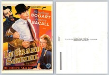 Humphrey Bogart Lauren Bacall The Big Sleep Movie Poster Postcard Warner Bros.