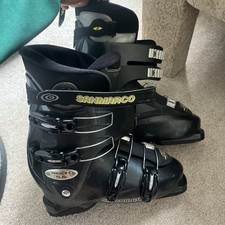 Scarponi da sci Sanmarco Argon 5,5 misura 26-26,5 (uomo 8-9) Made in Italy neve vintage