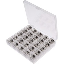 Empty Bobbins with Spool Box, white,