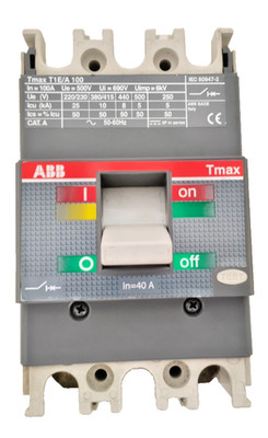 ABB TMAX T1E/A 100 Leistungsschutzschalter 3-polig 690V 40A Neu