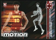 2024-25 Panini Photogenic Rookies In Motion Lava #4 Zaccharie Risacher /15