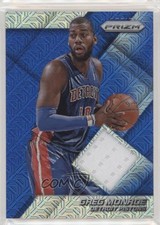2014-15 Panini Prizm Blue Mojo Prizm Jerseys Greg Monroe #35 0tx