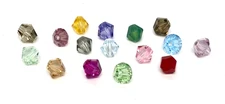 High Quality 4 mm Crystal Bicones CHOOSE YOUR COLORS 100 Pieces Jewelry Supply