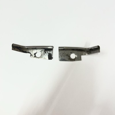 1966 1967 Chevy II Nova hardtop A pillar weatherstrip channel CORNER PIECES