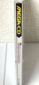 NINJA WARRIORS LIMITED EDITION SEGA MEGA CD MEGADRIVE SPINE CARD + MINI CD