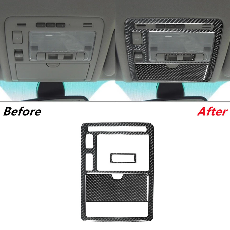 50Pcs Carbon Fiber Full Cover Trim Kit For LEXUS RX330 2004-2006 RX350 2006-2009 Foto 2 de 4