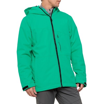 686 Prime Mens M Hooded Ski/Snowboard Parka/Jacket/Coat Greenery NEW