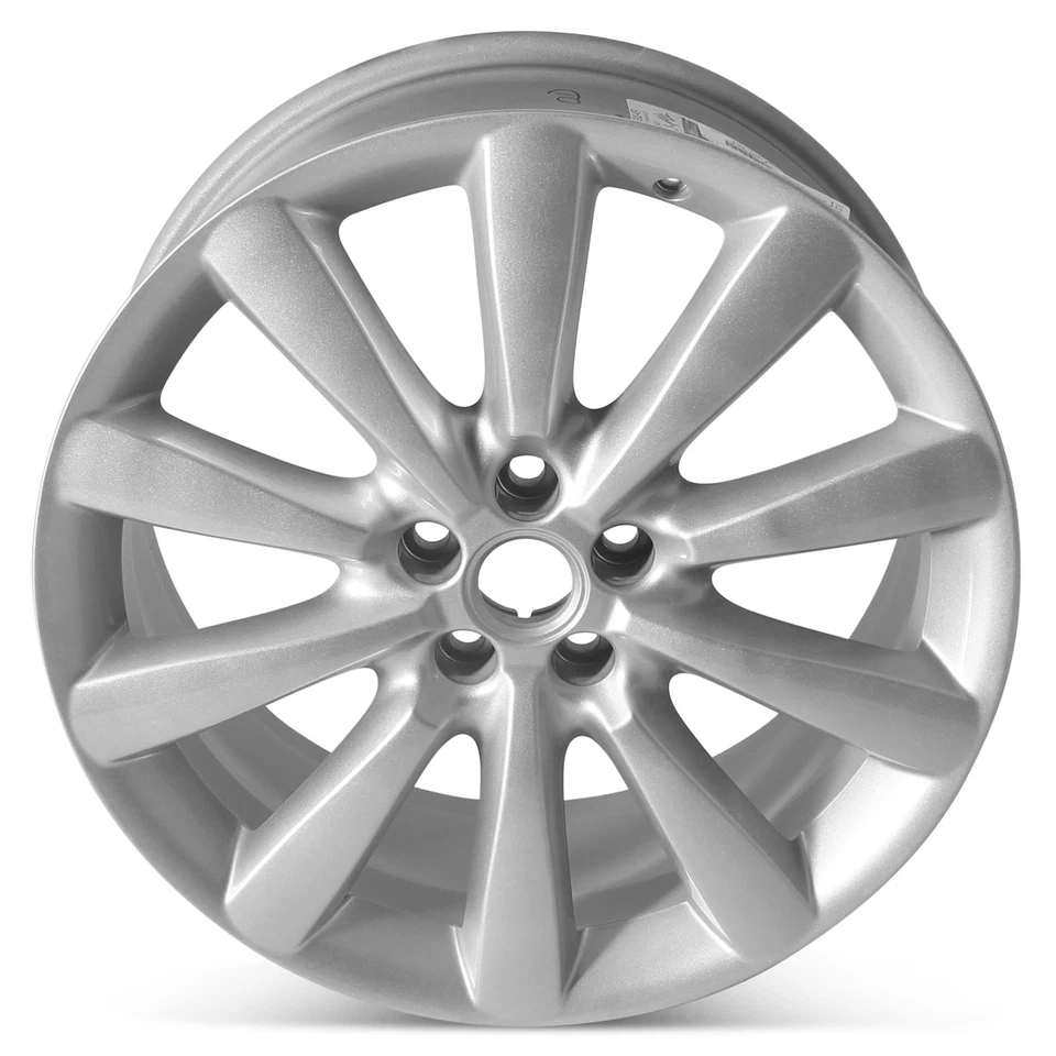 19" x 8.5" Jaguar XF XK 2010 2011 2012 2013 Factory OEM Wheel Rim 59849 - Image 3 of 4