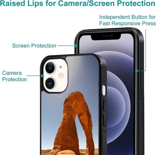 Anti scratch Cover For iPhone SE XS XR Max 5 6 7 8 Plus USA arches national park - Picture 13 of 25