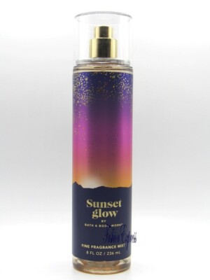 BATH & BODY WORKS SUNSET GLOW BODY MIST SPRAY 8 FL OZ