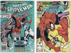 Amazing Spider-Man lot #344 newsstand 1st Cletus Kasady Carnage #345 1963 VF