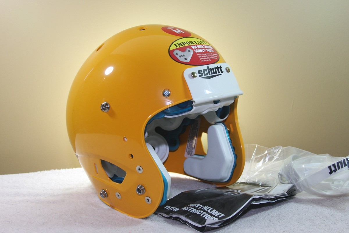 Schutt YOUTH AiR XP Football Helmet GREEN BAY GOLD New not used