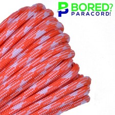 Creamcicle - 100 FT - 550 Paracord Rope 7 strand Parachute Cord