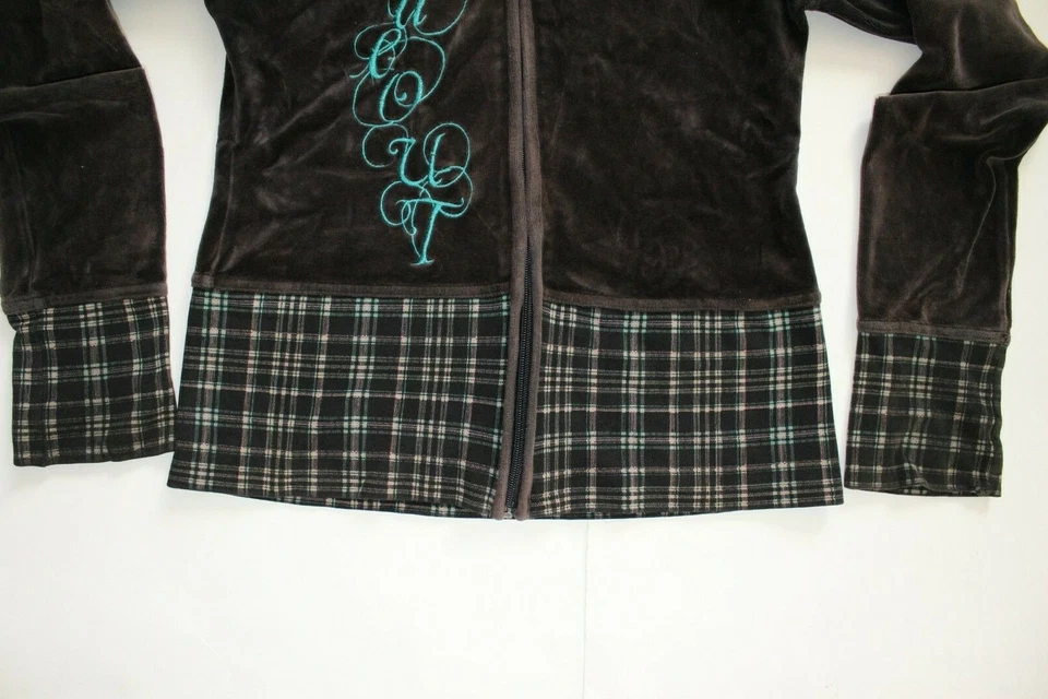 Девочка с капюшоном бархата полный молнии куртка, размер: L (14) - Изображение 3 из 4