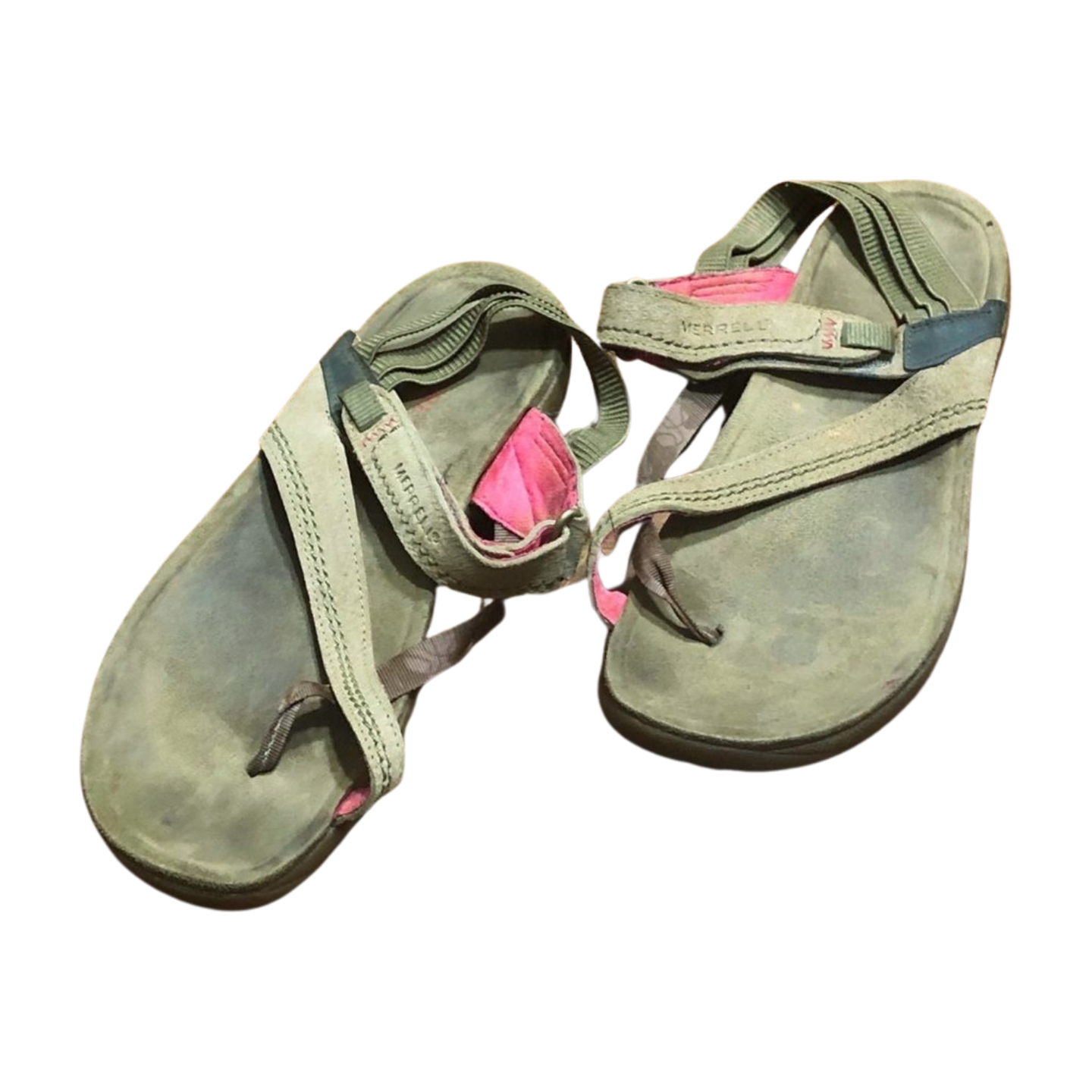 Sandali Merrell Kangaroo donna taglia 9 marroni con cinturino J57512