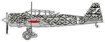 Hasegawa 1/72 kit Mitsubishi Tipo 99 motore di attacco avviamento auto 11169 - Immagine 2 di 3