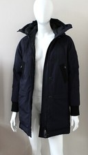 Kenzo Navy Blue Duck Down Hooded Jacket Parka Small