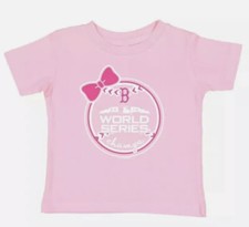 NWT Soft as a Grape Pink Boston Red Sox 2018 World Series Champions Sz 2T