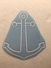 Anchor 1 Die Cut Vinyl Sticker Decal Beach Summer Reef
