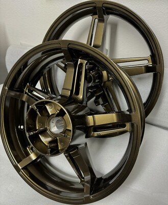 Harley Road Glide rims 2024 FLTRK CUSTOM Gloss Bronze Touring Wheels  EXCHANGE