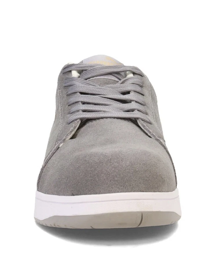 PUMA Iconic Suede Grey Low Women's Size 10 Composite Toe SD Work Safety Shoes - Image 3 of 4
