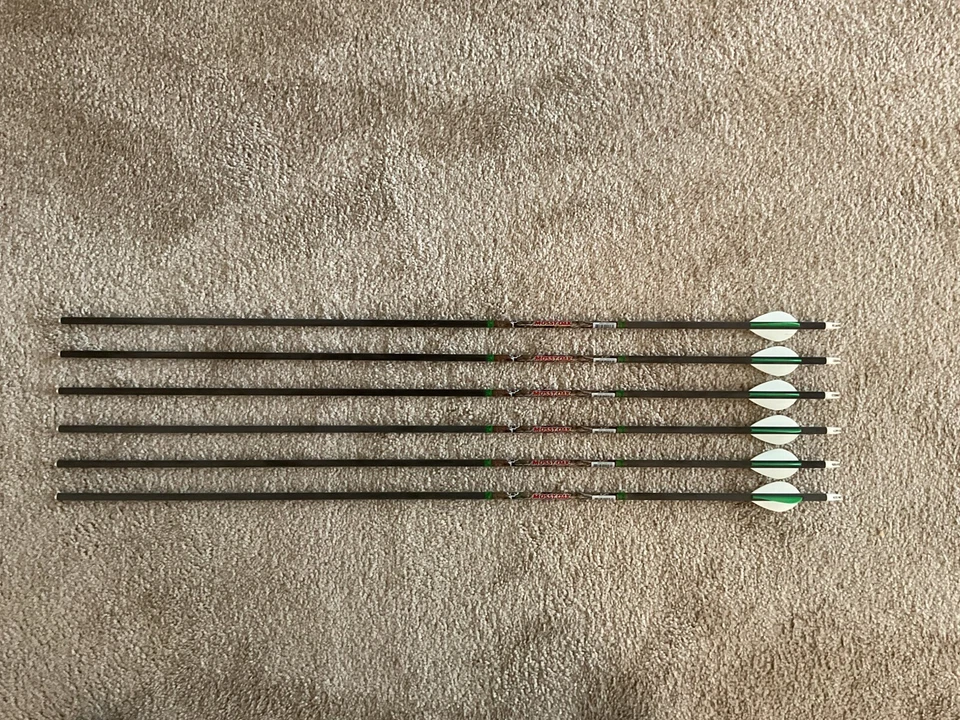 NEW KILLER INSTINCT MOSSY OAK CARBON ARCHERY ARROW 350 SPINE 31" 60-75lbs - Image 2 of 2