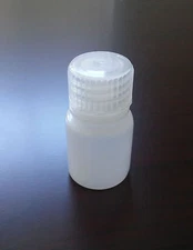 Eco-Sensa 15ml Wide-Mouth Reagent Bottles, natural HDPE, Pack of 100