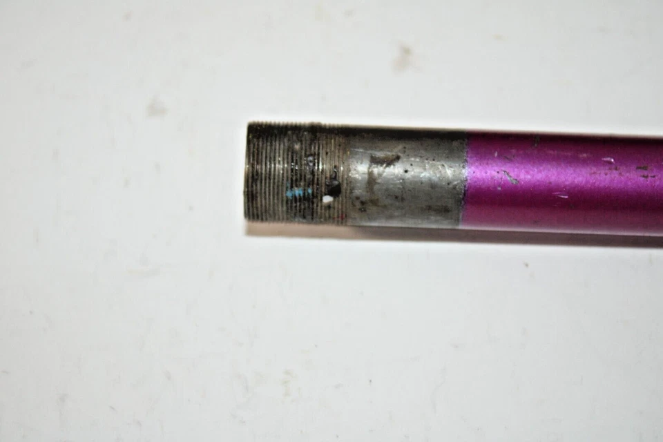 Vintage Touring Road Bike Fork 27" 1" Threaded 167mm Magenta Steel USA Shipping - Image 3 of 4