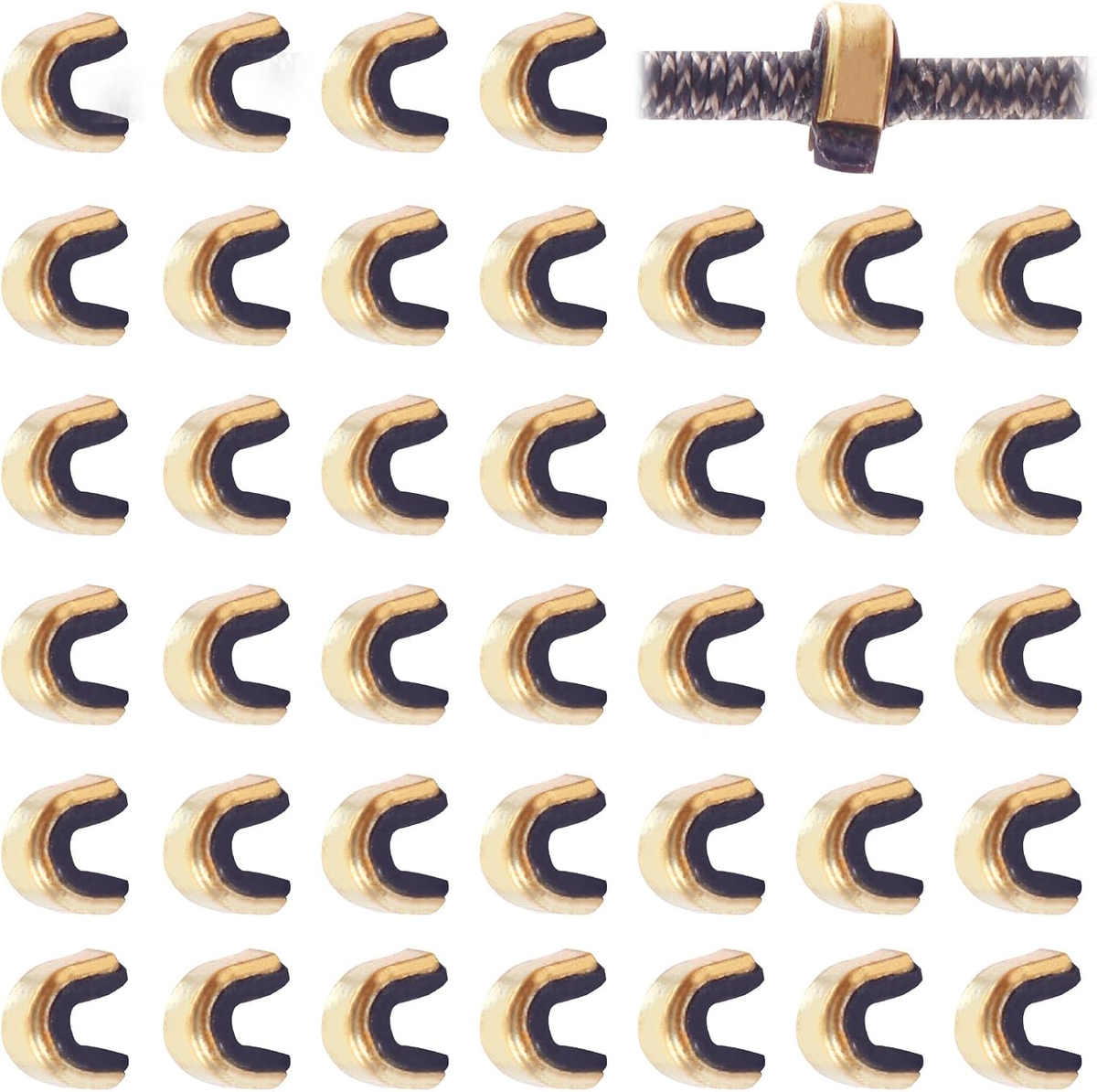 20pcs Bowstring Nocks Buckle Clips Bowstring Nocking Point