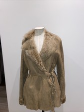 Massimo Dutti Real Shearling Ladies Coat
