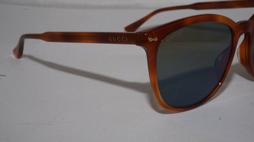 GUCCI New Sunglasses Brown Havana Grey 