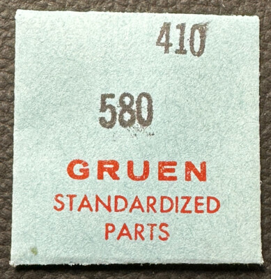 GENUINE GRUEN EB410 CA580 WINDING PINION WATCH REPAIR PART    