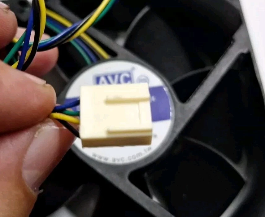 AVC DS08025T12U 8025 80mm x 80mm x 25mm Cooler Cooling Fan DC 12V 0.7A 4Pin B128 - Image 4 of 4