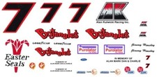  7 Jimmy Hensley Bojangles 1/32nd Scale Slot Car Decal