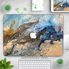 Illusion Sand Ocean Wave Marble Case For Macbook Pro 14 16 15 13 Air 11 12 inch