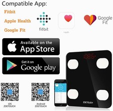 Pèse-Personne Balance Numérique Digitale Bluetooth Connecté Impédancemètre