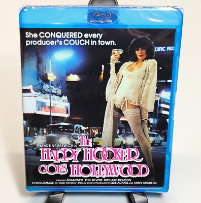 The Happy Hooker Goes Hollywood Blu-ray New 2018 HD Master *READ