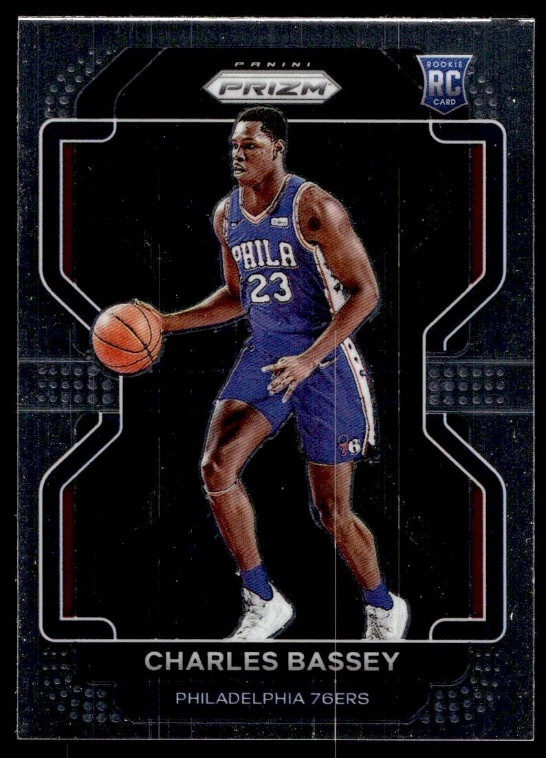2021-22 Panini Prizm Charles Bassey Rookie G36 Philadelphia